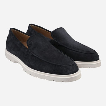TODS Männer Wildleder Slipper Blau XXM59K00040M8W U801 151004133