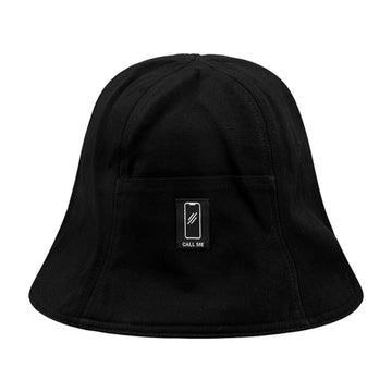 ACNE STUDIOS Baumwoll Bucket Hat Schwarz C40308 900 59771673