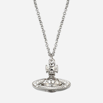 VIVIENNE WESTWOOD 6S Pina Kleine Badelilie Halskette Silber 63020160 P116 155475299