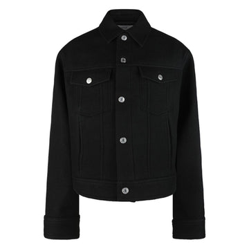 AMI Men's Wool Jacket Black UJK234 WV0020 001 64601897