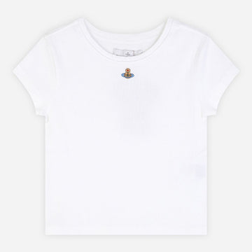 Vivienne Westwood Baby Peru Short Sleeve T-Shirt White 154685241