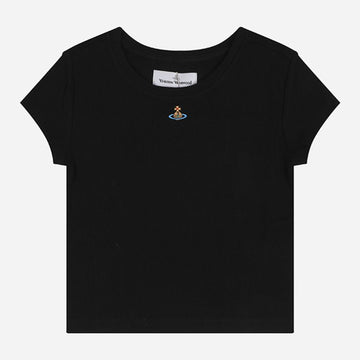 Vivienne Westwood Baby Peru Short Sleeve T-Shirt Black 1G010019 J009C N401 154685243
