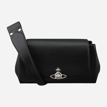 Vivienne Westwood Medium Shoulder Bag Black 154685231