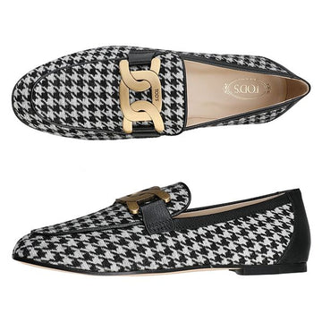 TODS カテナ レディース ローファー ブラック B999 XXW79A0DD0077D 38575445