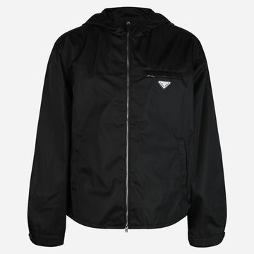 PRADA Hooded Blouson Jacke Schwarz 145779392 [P]
