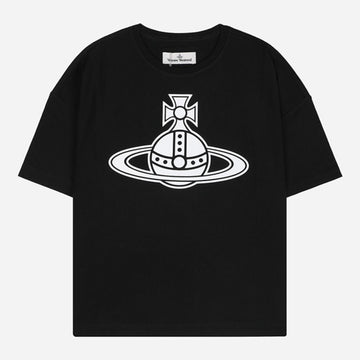 VIVIENNE WESTWOOD orb 5F ORB T-Shirt kurzarm Schwarz 3G01004E J001M N401 153913278