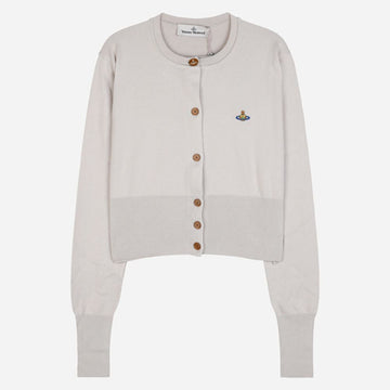 Vivienne Westwood Bea Cropped Cardigan Cream 1803002U Y001V A402 147586012