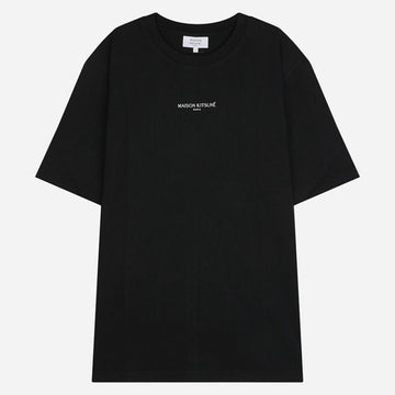 MAISON KITSUNE 6S パリ コンフォート 半袖 Tシャツ ブラック QM00100KJ7025 P199 155390919