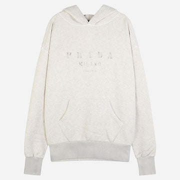 PRADA Baumwoll-Hoodie natürliche Farbe UJL38C 17IP F0018 145843474