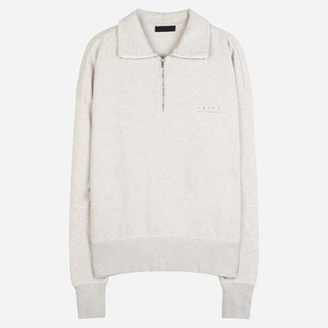 Prada Long Sleeve Cotton Polo Shirt Natural 145843475