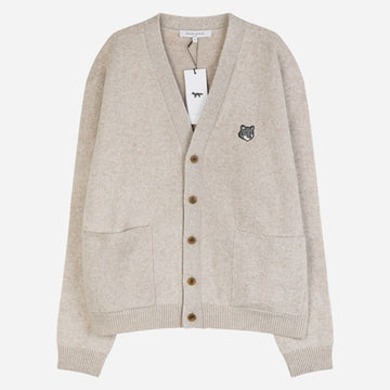 Maison Kitsune Milano Lambswool Cardigan Tan Beige PM00510KT1180 0335 149961998