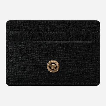 Versace Medusa Big Card Holder Black Gold 152837833