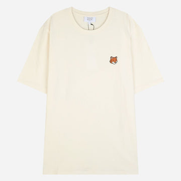 MAISON KITSUNE 6S フォックス ヘッド 半袖 Tシャツ ベージュ PM00107KJ7026 0063 155116071