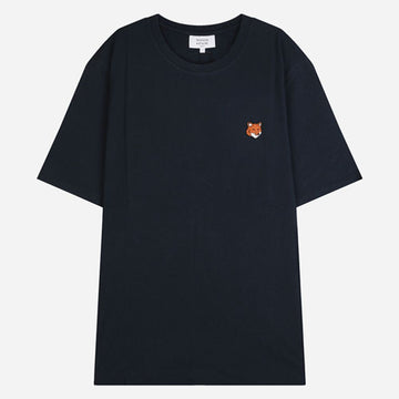 Maison Kitsune Fox Head Short Sleeve T-Shirt Navy PM00107KJ7026 0413 155116072