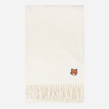 Maison Kitsune 5F Fox Head Muffler Paper PM06201WB0044 P205 148978477