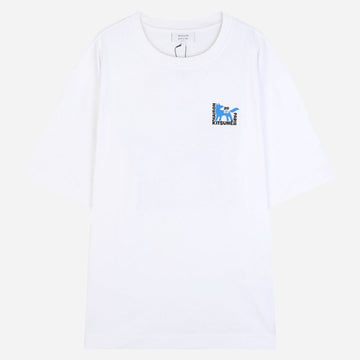 MAISON KITSUNE フォックス オーバーサイズ Tシャツ ホワイト QM00111KJ0119 P100 155390926