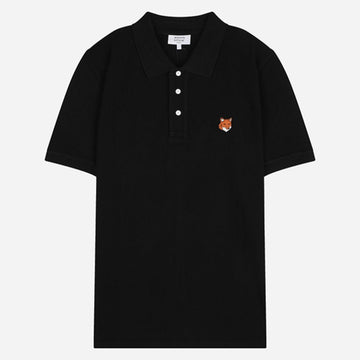 MAISON KITSUNE Herren PK Shirt mit Fuchs Kopf Schwarz PM00209KP0002 P199 149133601