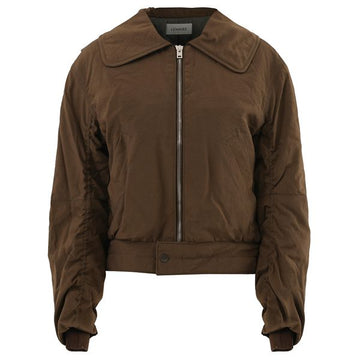 LEMAIRE Damen Bomberjacke Braun 22FW 43566765