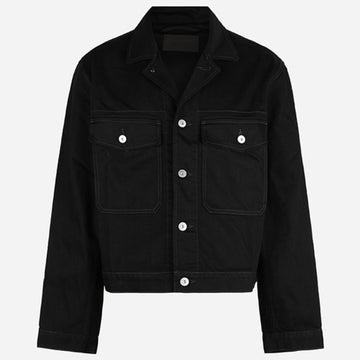 LEMAIRE Denim Trucker Jacket Black 146976048 [P]