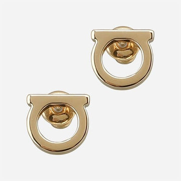 Salvatore Ferragamo Gancini Small Earrings Gold 151475702
