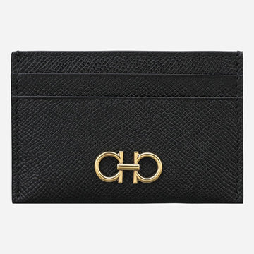 SALVATORE FERRAGAMO カードホルダー ブラック 220007 742164 154380007