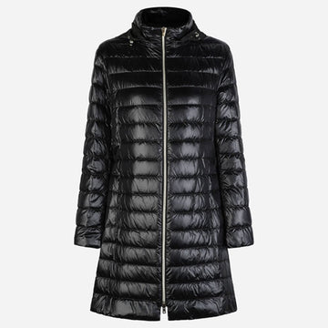 HERNO Damen Leichte Daunenjacke mit Kapuze Schwarz PI002190D 12017Z 9300 153447837