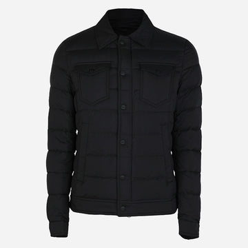 HERNO Männer Denim Daunenjacke Schwarz PI011ULE 12456Z 9300 145044283