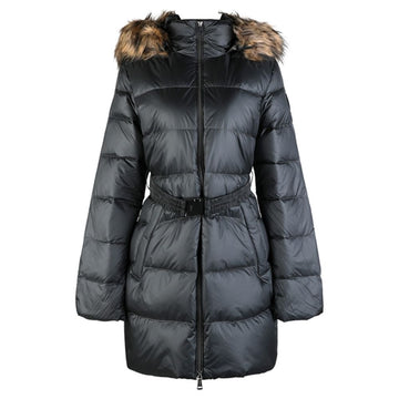 POLO RALPH LAUREN フェイクファー フード パディングジャケット チャコール 211908472 002 62594407