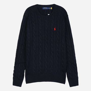 Polo Ralph Lauren Men's Pony Cable Knit Navy 710775885 001 136612582