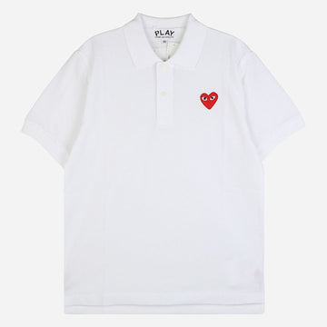 COMME DES GARCONS Rotherz Polohemd Weiß AX T006 051 5 147586017