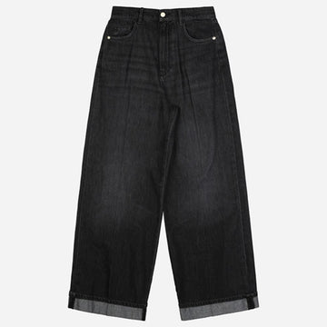 MaxMara High-Waisted Wide Cut Denim Jeans 148500541