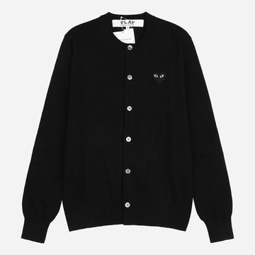 Comme Des Garcons Black Heart Knit Cardigan 154142445