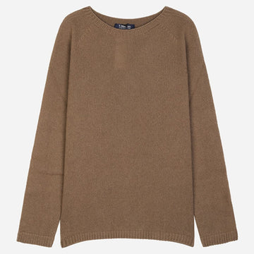 MaxMara 5F George Round Neck Sweater Camel 2529366213600 003 147665703