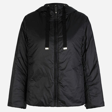 MAXMARA フーデッドパディングジャケット ブラック 2529486024600 009 144730062