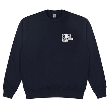 SPORTY & RICH Sweatshirt CR833NA NAVY 55872921
