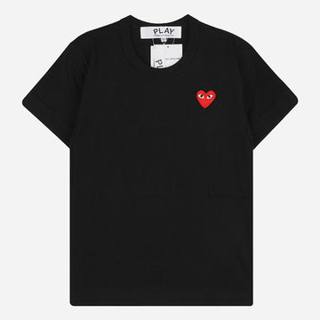 COMME DES GARCONS レッドハートTシャツブラックAX T108 051 1 147665720 [P]