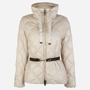 MAXMARA ソフトベルト付きパデッドジャケット ベージュ 2619481024600 031 155308990