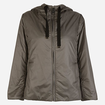 MaxMara Green H Hooded Padded Jacket 155313760