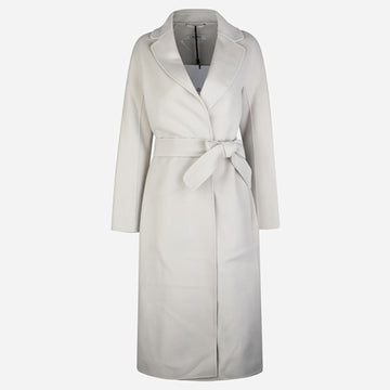 MAXMARA Essturia Virgin Wool Coat Ecru 144630902