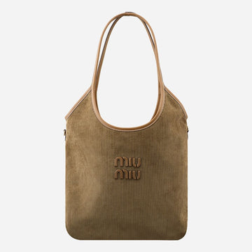 Miu Miu Ivy Corduroy Bag Cinnamon 5BG231 AF81 F0401 155437026