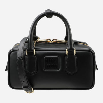 Miu Miu 6S Arcady Tote Bag Black 5BB142 ACR3 F0002 148979467
