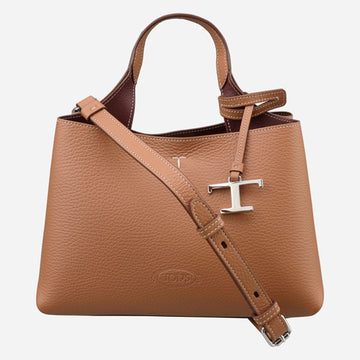 Tods Timeless Micro Shoulder Bag Brown 151475759