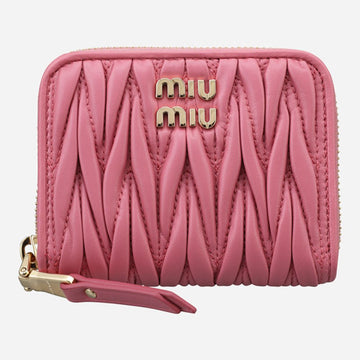MIU MIU MATERASSE Napa Münzbörse Begonie Pink 5MM268 AFPP F0638 140535632