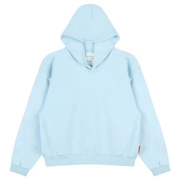 ACNE STUDIOS ピンクラベルフーディスウェットシャツ ミネラルブルー CI0125 AAO 140048247