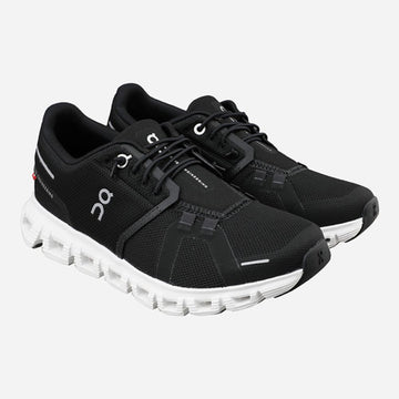 ON-RUNNING Women Cloud 6 Black White 149057092