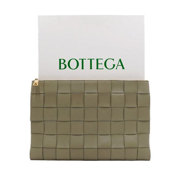 Bottega Veneta Intrecciato Woven Leather Large Clutch Bag 651409 155730739