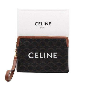 Celine Triomphe Small Strap Pouch Clutch Bag 10J502FES 155730750
