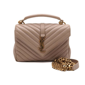 SAINT LAURENT Kollagenleder Medium Matelassé Schultertasche und Umhängetasche 600279 155730823