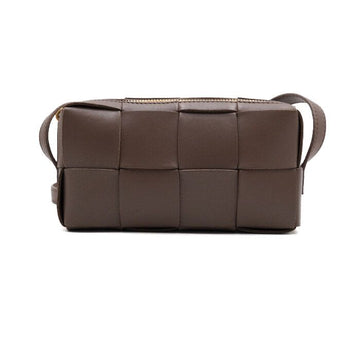 Bottega Veneta Brown Intrecciato Cassette Mini Shoulder Bag and Crossbody 755031 155730827