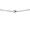 CHANEL CC Buchstaben Silber Halskette 53008 155740699 [P]
